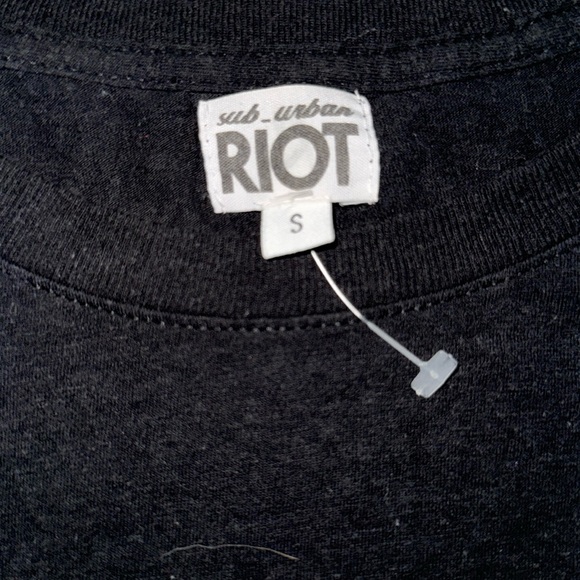 SUB_URBAN RIOT "Rogue" Graphic Short Sleeve Tee Shirt Black Seen on Megan Fox S - Picture 15 of 15